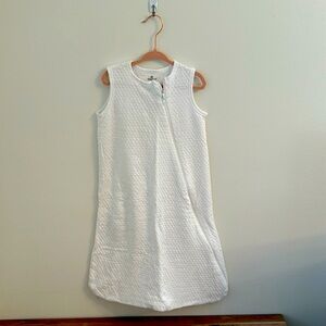 Honest company organic cotton matelassé sleep sack. Size 6-12 months.